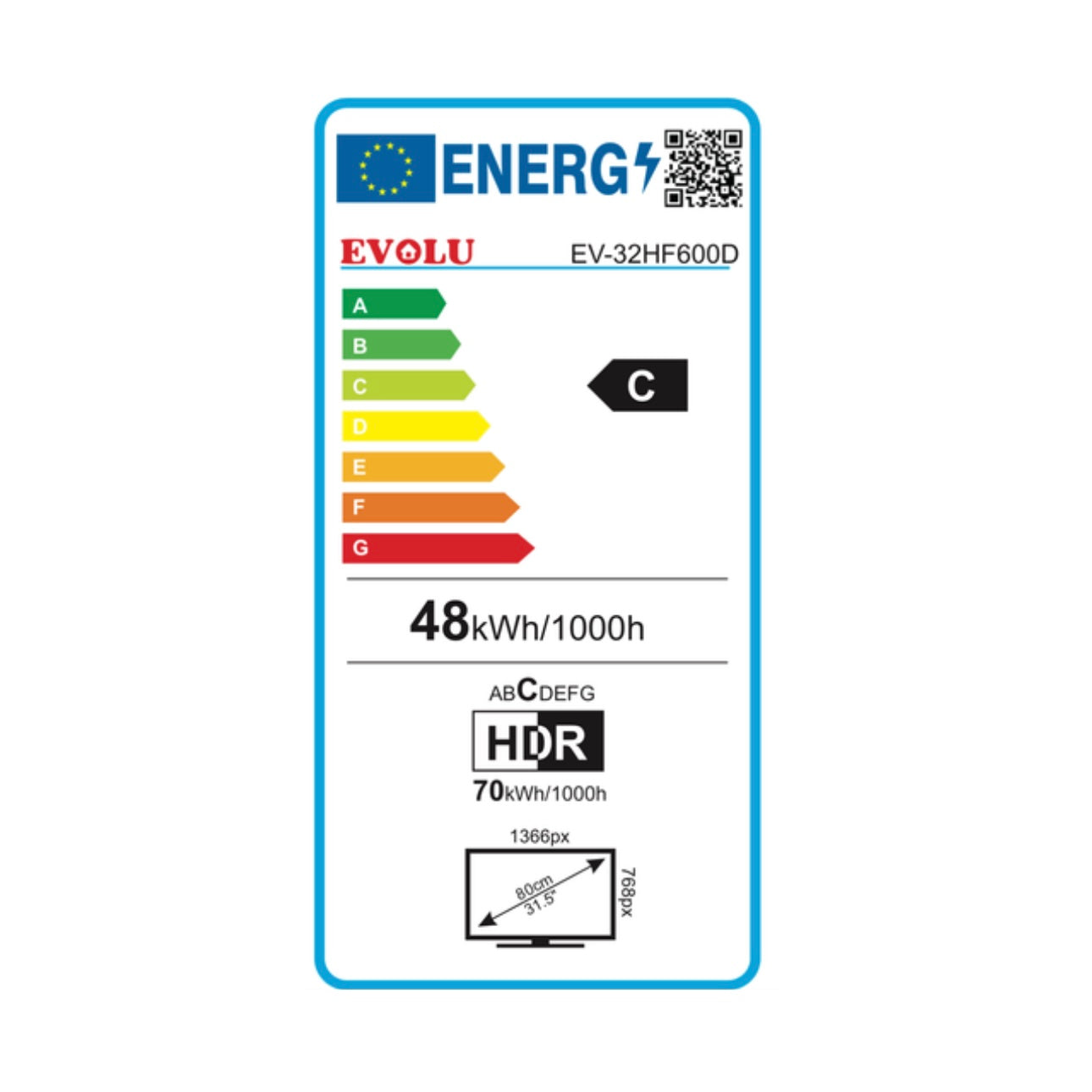 Téléviseur 32’’ smart