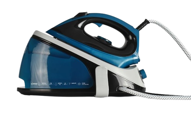 LIVOO CENTRALE VAPEUR 2100W SEMELLE CERAMIQUE 1.1L