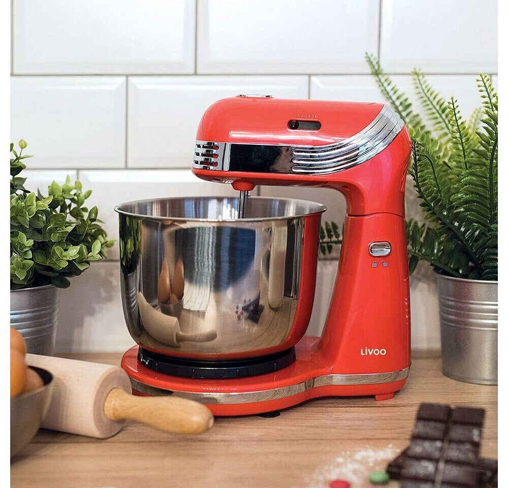 LIVOO ROBOT PATISSIER 3L -250W ROUGE