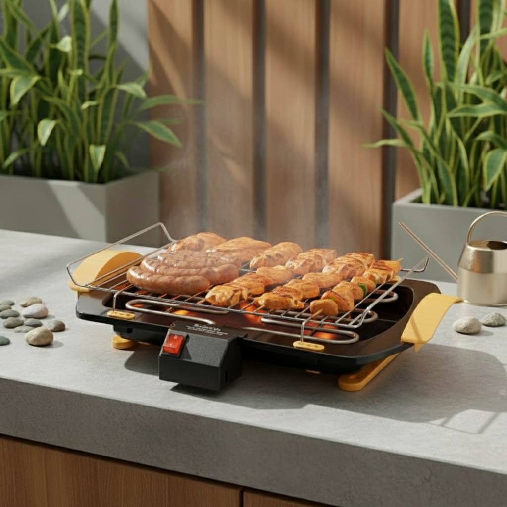 FAREED BARBECUE ELECTRIQUEA POSER