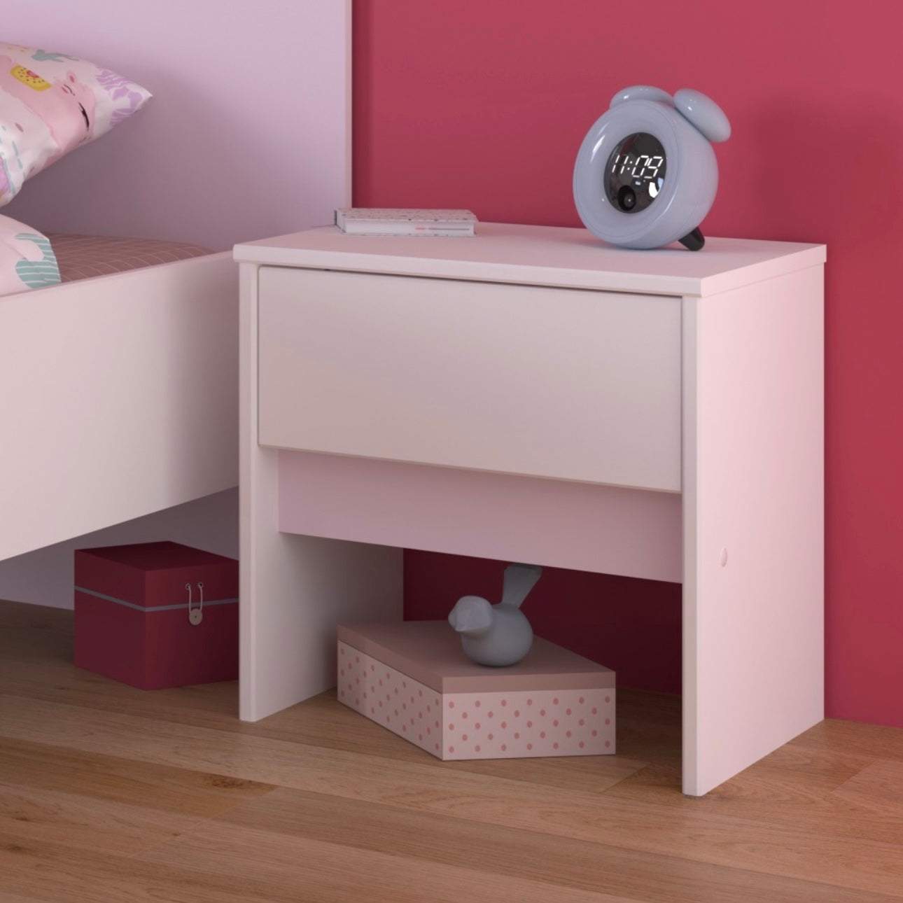 Table de chevet pirouette