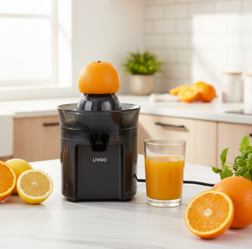 LIVOO PRESSE-AGRUMES 100ML NOIR