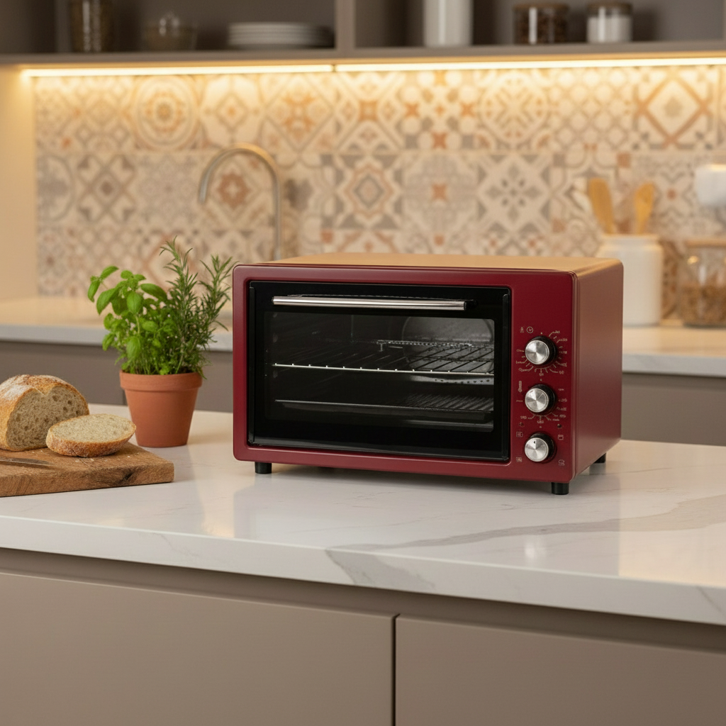 CUISINAM FOUR A POSER 50L 2 PLATEAU ROUGE