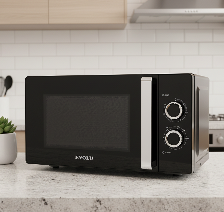 EVOLU MICRO ONDE 25L AVEC POIGNET 900W NOIR