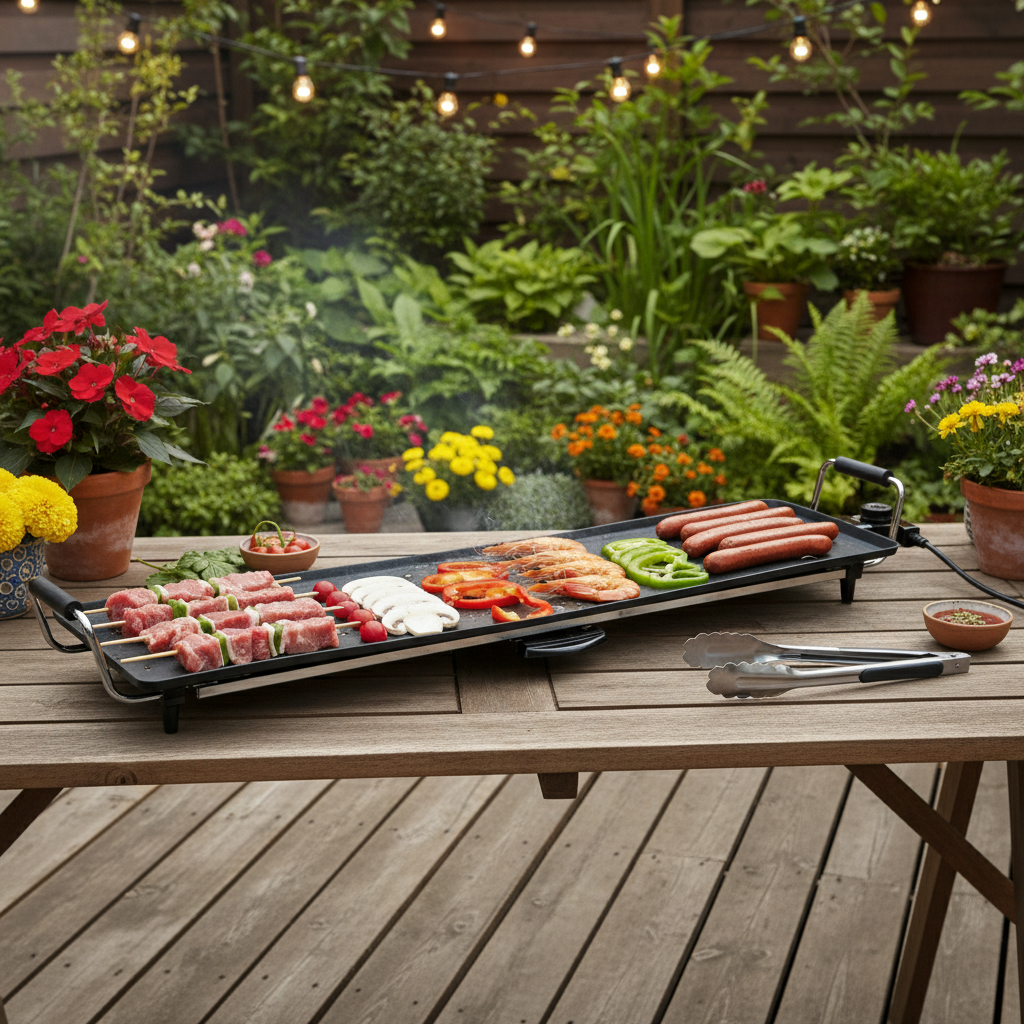 LIVOO PLANCHA TEPPAN YAKI GRILL 90 CM