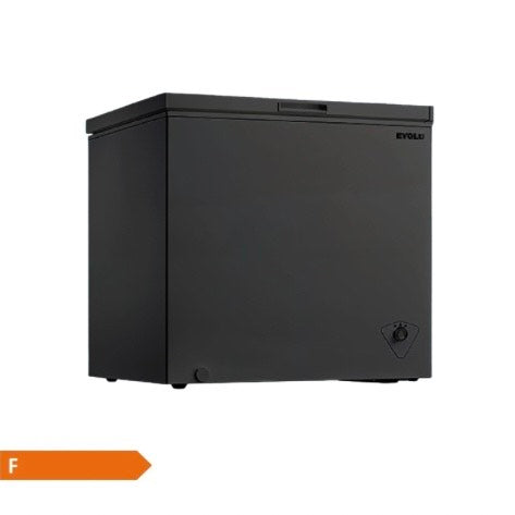 EVOLU CONGELATEUR COFFRE 195L NOIR
