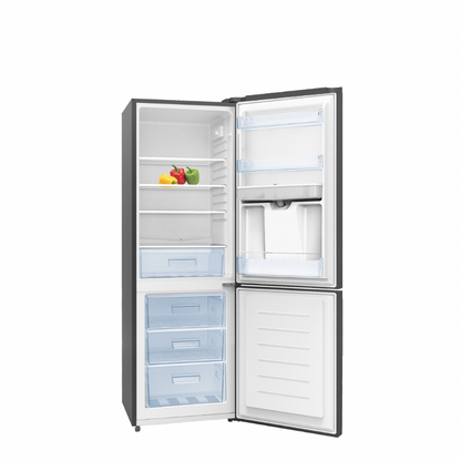 EVOLU REFRIGERATEUR COMBINE 304L AVEC DISTRIBUTEUR A EAU NOIR