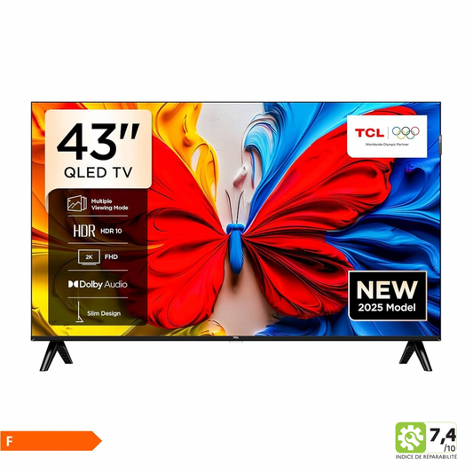 TCL TÉLÉVISEUR 43” 108cm