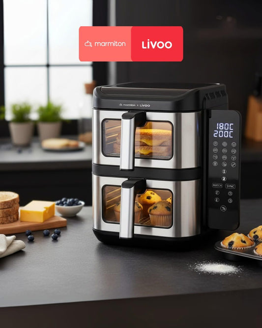 Friteuse sans huile double 11L