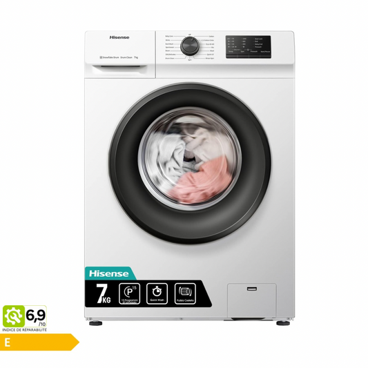 HISENSE LAVE LINGE 7KG E 1200TRS/MN 15P