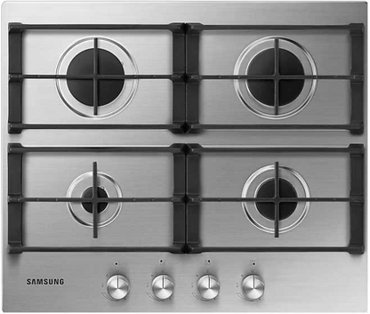 SAMSUNG PLAQUE ENCASTRABLE 4G 60CM AL+S GF 9600W GRIS INOX