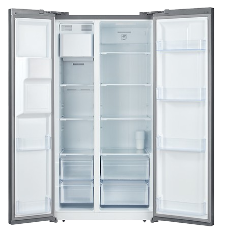 EVOLU REFRIGERATEUR AMER. SIDE BY SIDE 488L NF AVEC DISTRIBUTEUR AUTOM ...