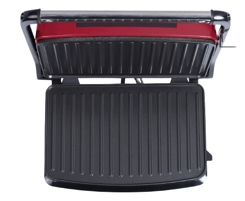 LIVOO GRILL VIANDES/ PANINI 750W ROUGE