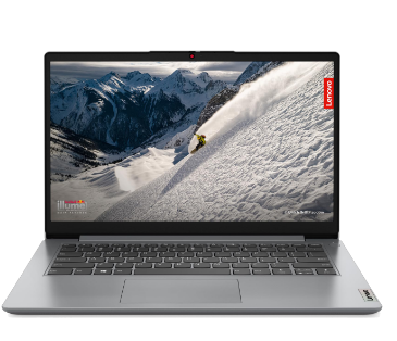 LENOVO ORDINATEUR PORTABLE 15,6" HD 4GO RAM/ 256GB WINDOWS 11 GRIS CLAIR + SACOCHE OFFERTE