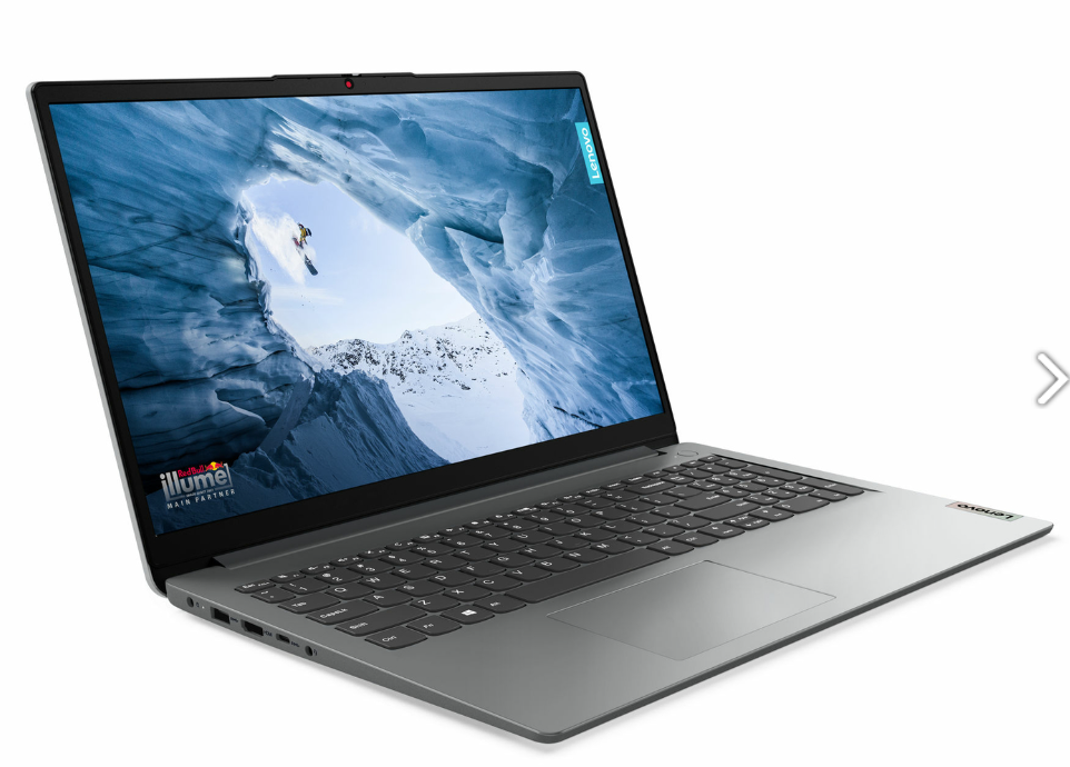 LENOVO ORDINATEUR PORTABLE 15,6" HD 4GO RAM/ 256GB WINDOWS 11 GRIS CLAIR + SACOCHE OFFERTE