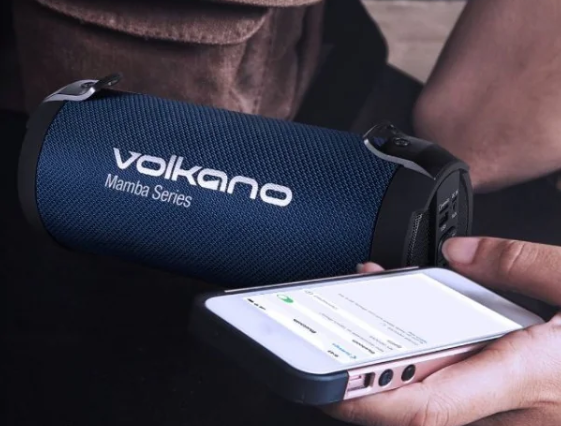 VOLKANO VK-3202-BK MAMBA HAUT PARLEURS BLUETOOTH BLEU