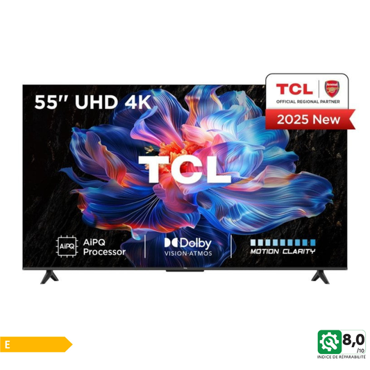 TCL TÉLÉVISEUR 55” 139,7cm