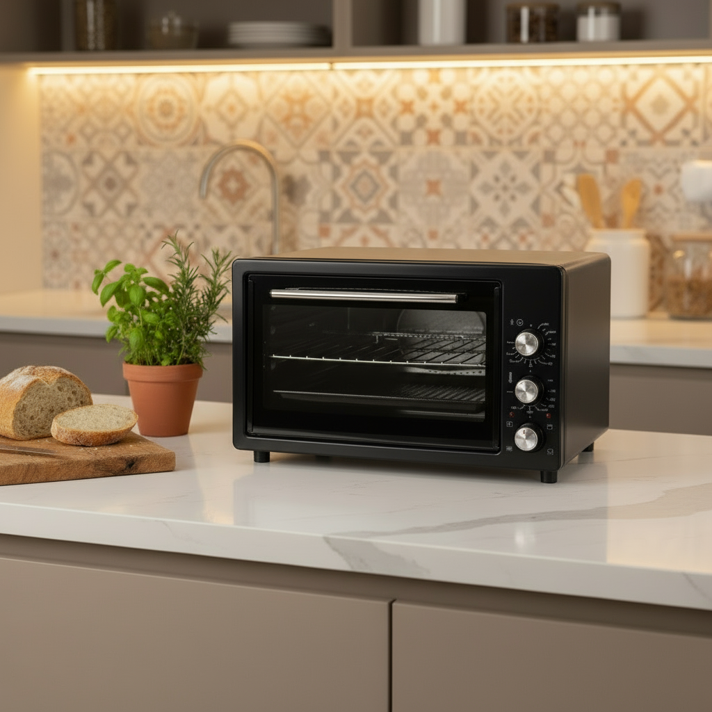 CUISINAM FOUR A POSER 36L 2 PLATEAU NOIR OU ROUGE