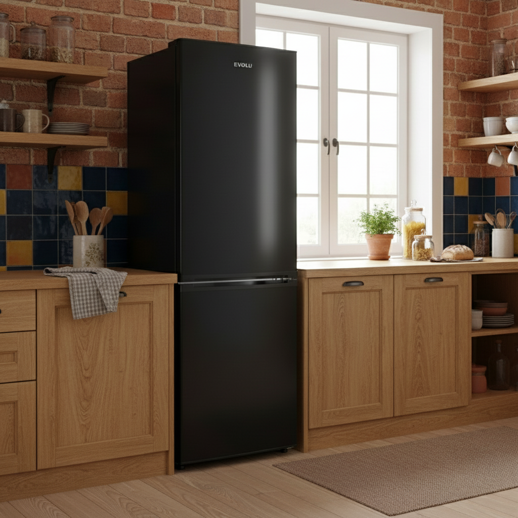 RÉFRIGÉRATEUR DEFROST EVOLU 247L 3 TIROIRS NOIR