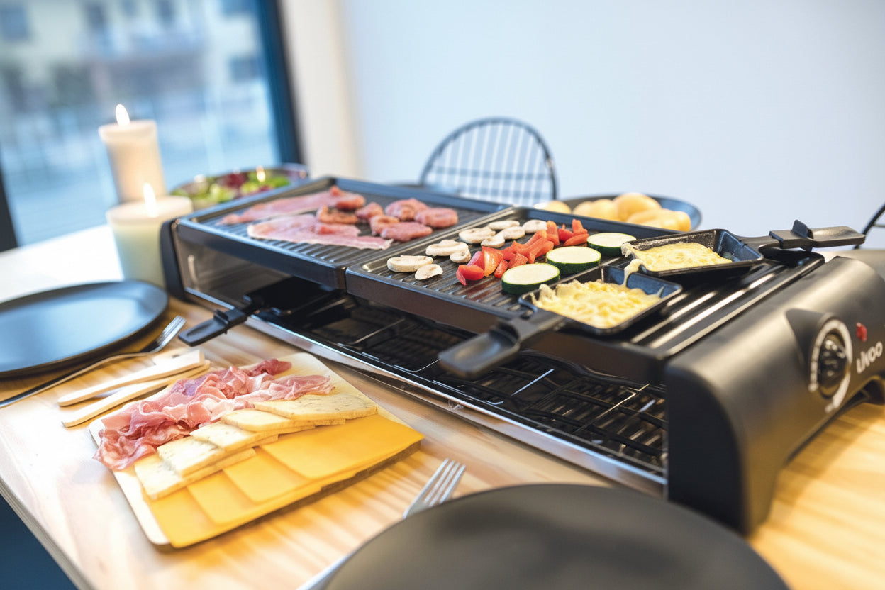 Appareil à raclette 12 personnes